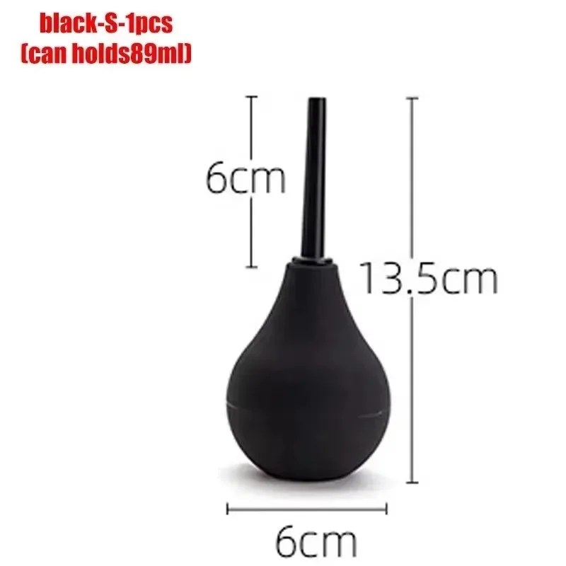 Portable Small Capacity Bidet Cleaner Enema Syringe Rectal Enemator  Stream Douche Enema Colon Cleaning Bidet Accessories