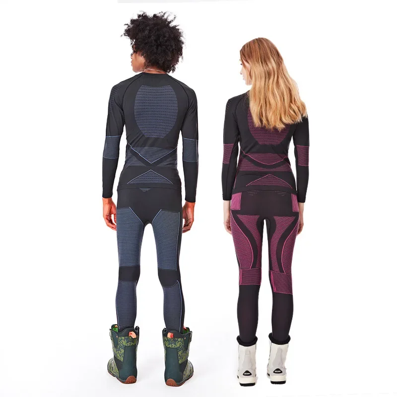 Thermal Underwear Ski Underwear Women Men Long Johns Skiing Suit Quick Dry Thermal Ski Jacket Pants Breathable Winter Outdoor