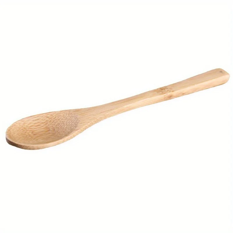 Wooden Spoon Set, Long Handle, Durable Kitchen Utensils for Coffee, Honey, Ice Cream & Desserts, Anti-Scald, Material