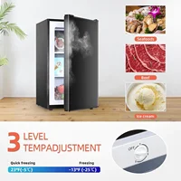 Upright freezer 3.6 Cu.ft, Compact Mini Freezer with Reversible Door, 3 Adjustable Thermostat, Quiet Stand Up Freezer for Apartm 2