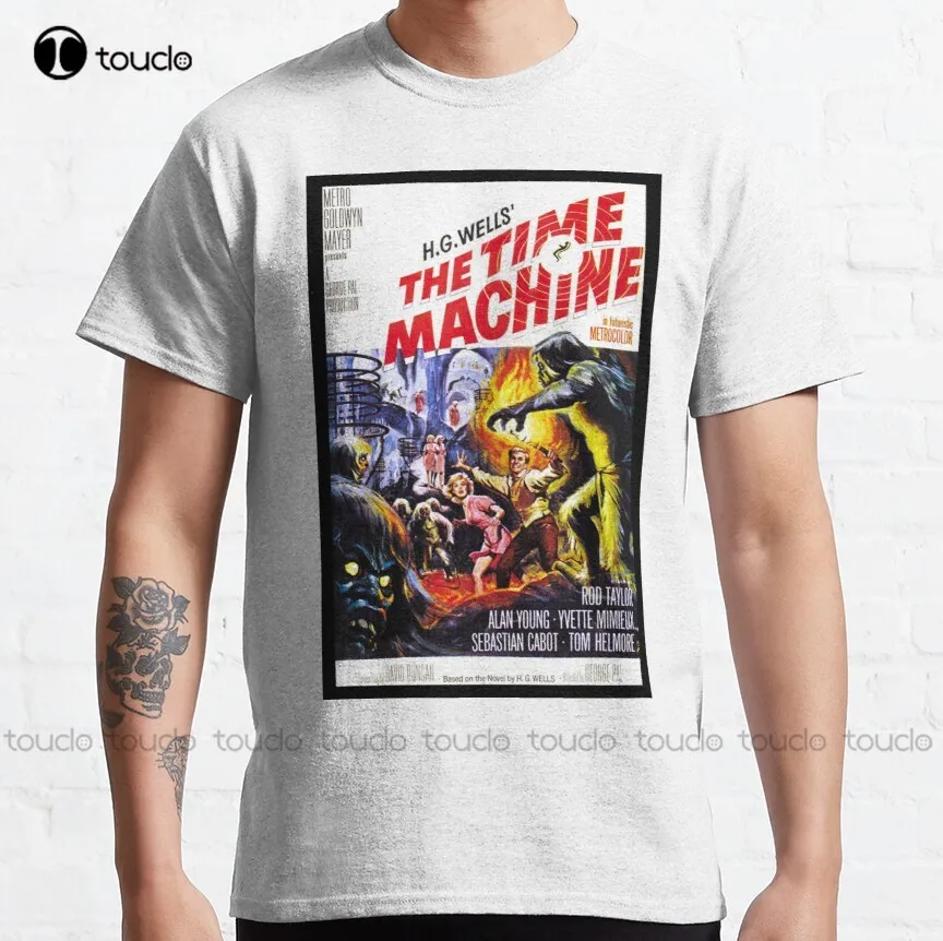 The Time Machine Classic T-Shirt Swim Shirt Donna Custom Aldult Teen Unisex Digital Printing Xs-5Xl Tshirt Camicie Classiche