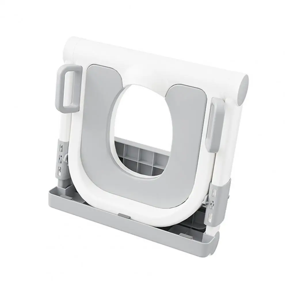 Practical Kids Toilet Seat Thickened Potty Toilet Ladder Foldable Baby Potty Training Seat  Convenient to Climb