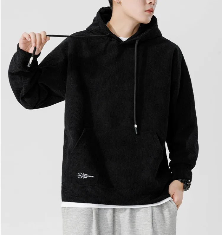 Pullovers de textura vertical, Hoodies na moda,