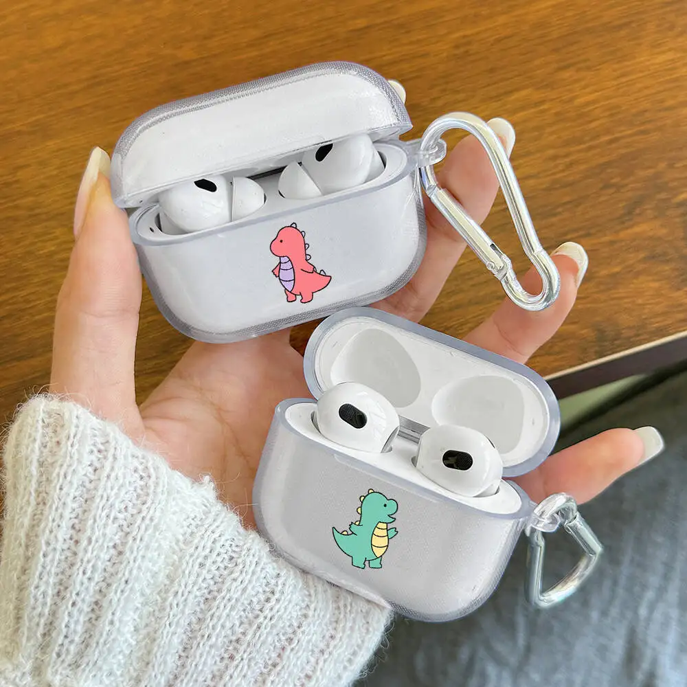 Dinosaur Earphone Case For AirPods TPU Cover