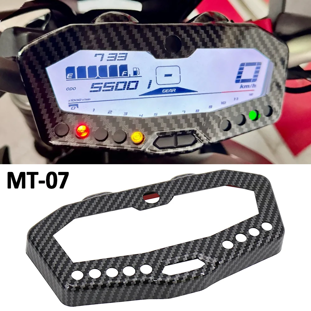 Yamaha MT-07 MT07 FZ-07 FZ MT 07 2014-2020 선 바이저 커버 계기판 스크린 차양 가드 보호 대시보드 트레이서 700