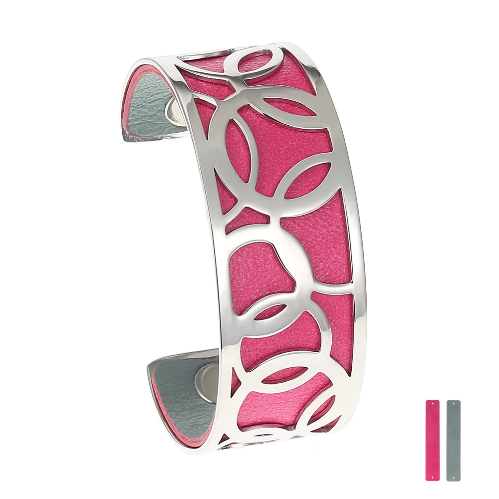 Cremo Fashion 2022 Love Cuff Bracelets For Women Stainless Steel Bracelet Manchette Interchangeable Leather Jonc Femme Jewelry