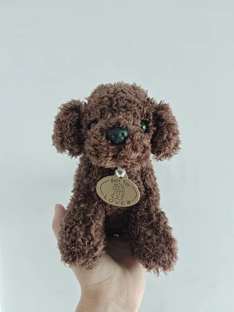 Teddy Dog Plush Toy for Pet Interactive Chew-resistant Puppy Teething Boredom Relief Soft Stuffed Animal Toy for Dog Theme Party 5