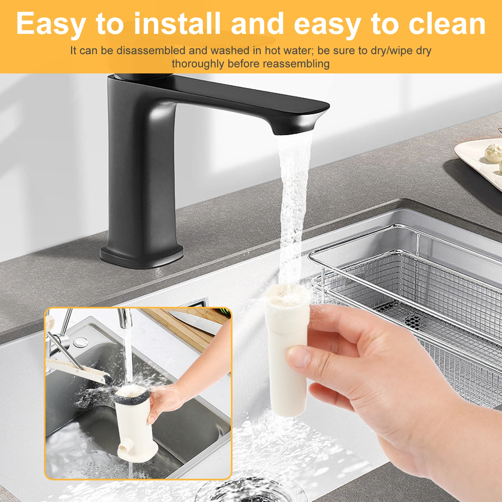 Manual Sausage Stuffer Machine Plastic Vertical Sausage Filling Machine Household Kitchen Homemade Tool Filler