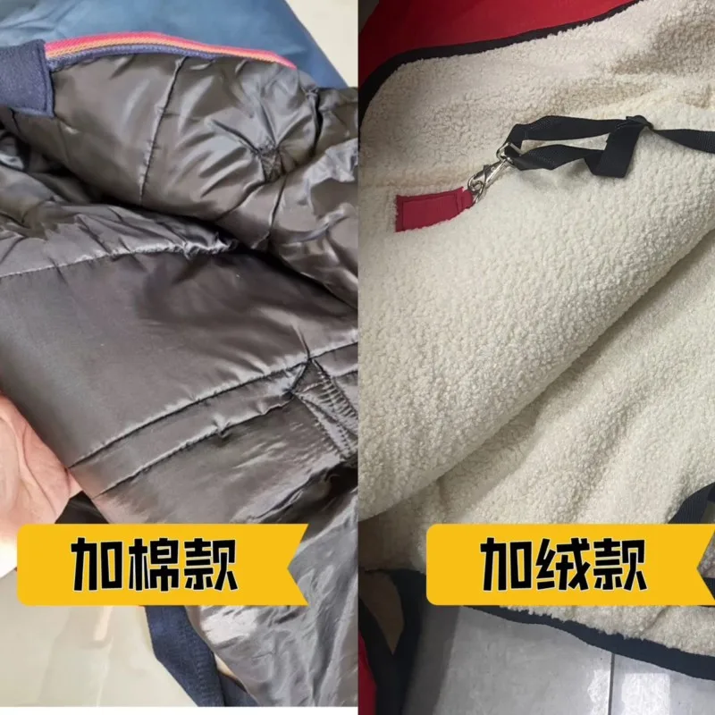 مستلزمات خيل New Winter Horsecloth Thickened Fleece-Lined Large Cold-Proof Horse Rug