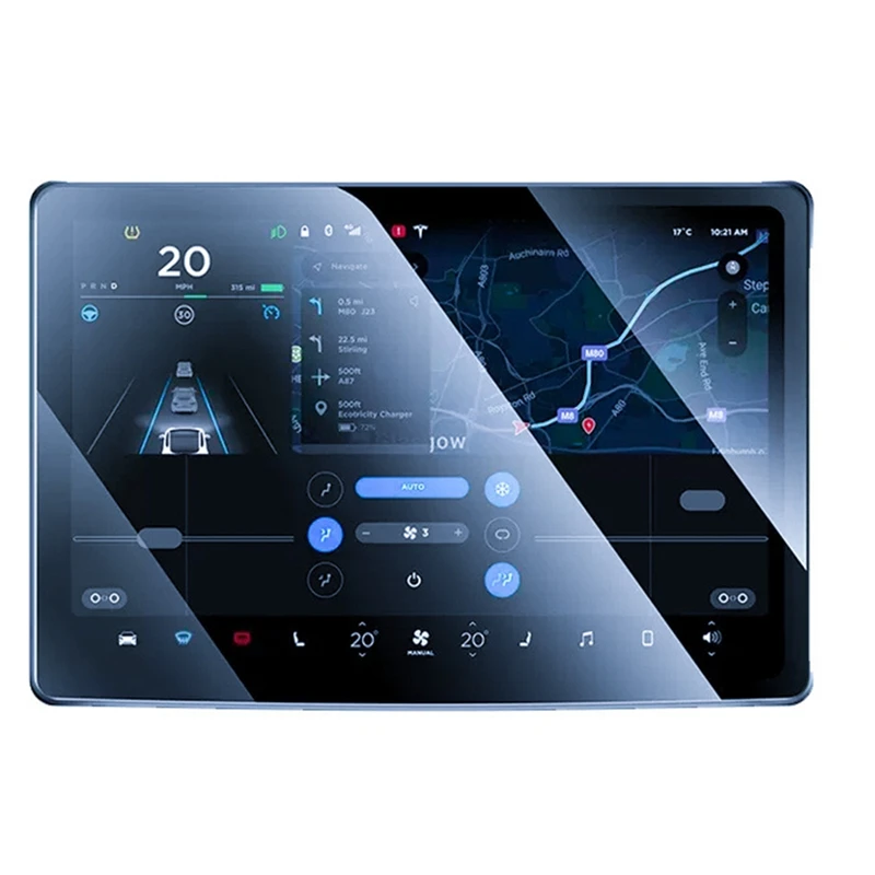 

1 шт. защитная пленка из закаленного стекла, как показано, автомобильные принадлежности для Tesla Model 3 Highland, новинка 2024