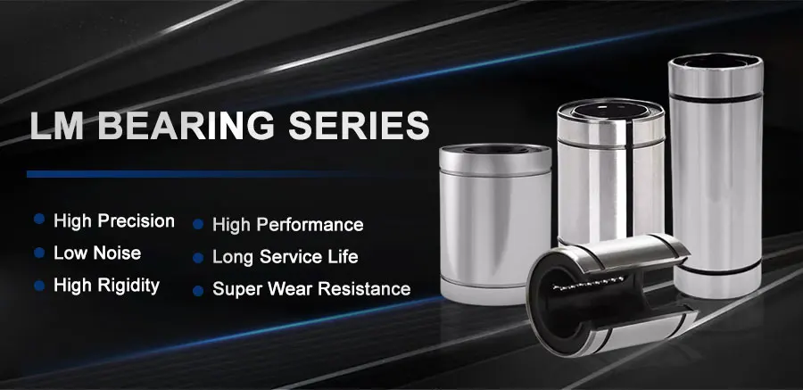 Description Picture 4 of item1pc LM30UU Long type 30mm Linear Ball Bearing CNC Parts For 3D Printer Linear Bearings