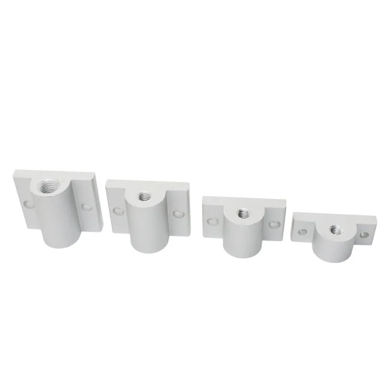 Caster Foot Cup Universal 3030 4040 4545 Aluminum profile Universal Wheel Fixing Piece Hoof Foot Connector Connection Block
