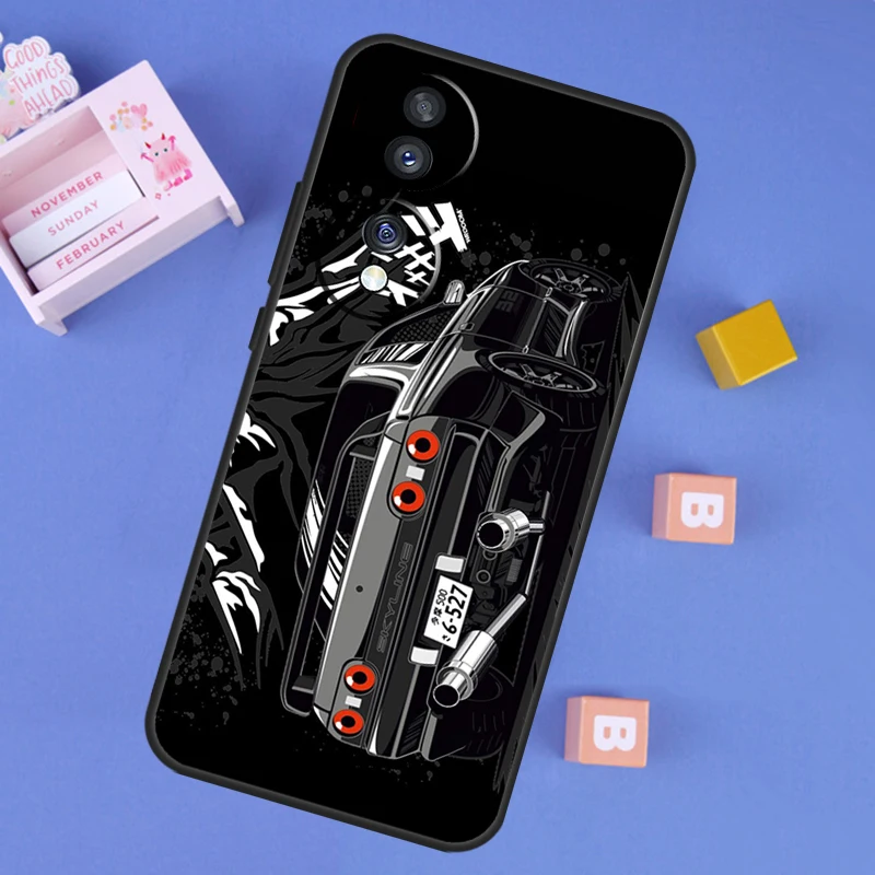 Skyline GTR R32 Theme Phone Case Cover