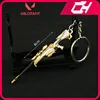 Valorant Weapon Forsaken Gold Operator Keychain 8cm Alloy Metal Game Peripheral Samurai Sword Weapon Model Gifts Toys for Boys 1
