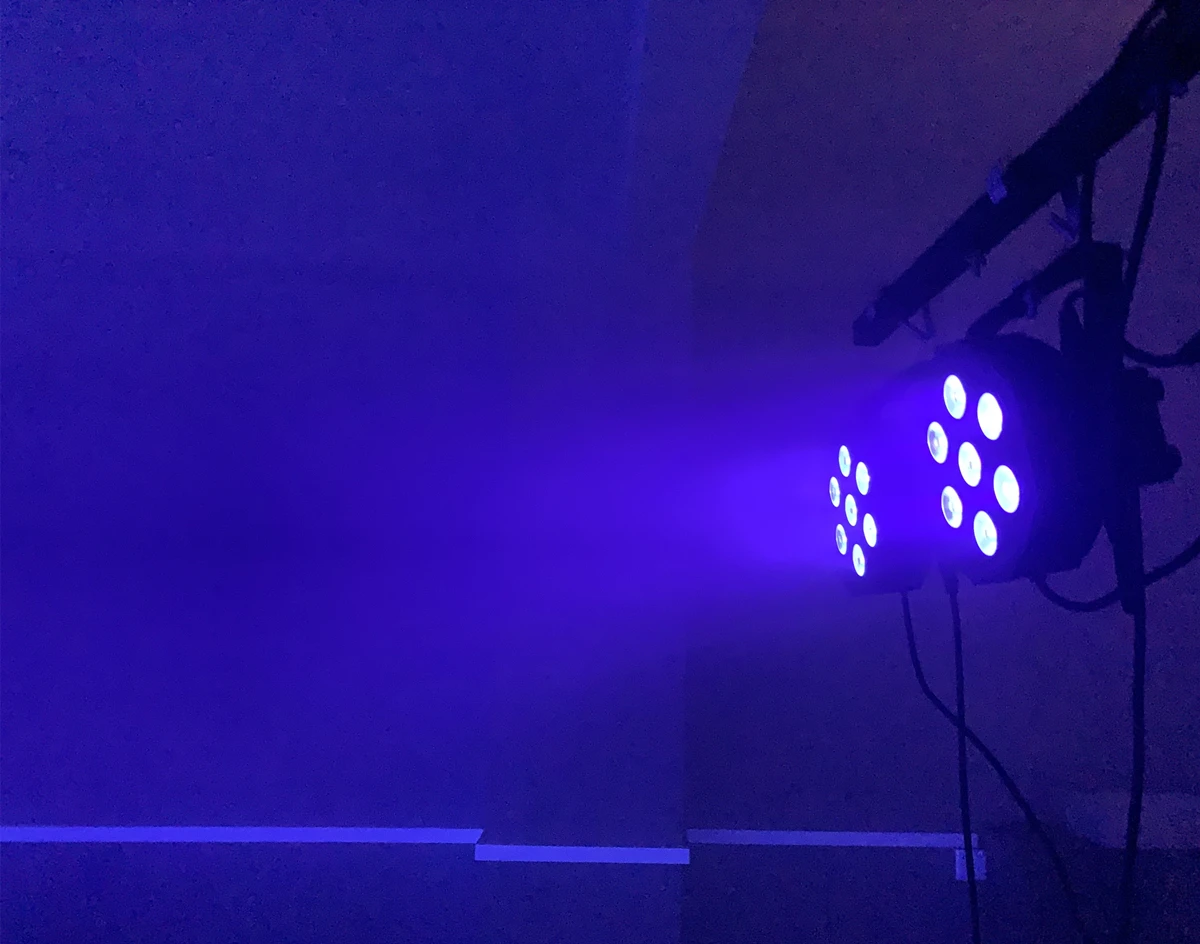 LED Flat SlimPar RGBWA UV Light 7x18W 6in1 LED DJ Wash Light Stage dmx light 4pcs/lot