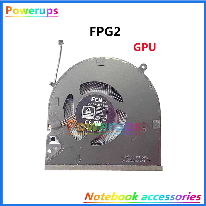 New Original Laptop CPU/GPU Cooler Fan For Razer Blade 15 Advanced RZ09-0238 RZ09-02385 02386/0281/0367/0409/0421 FPG1 FPG2
