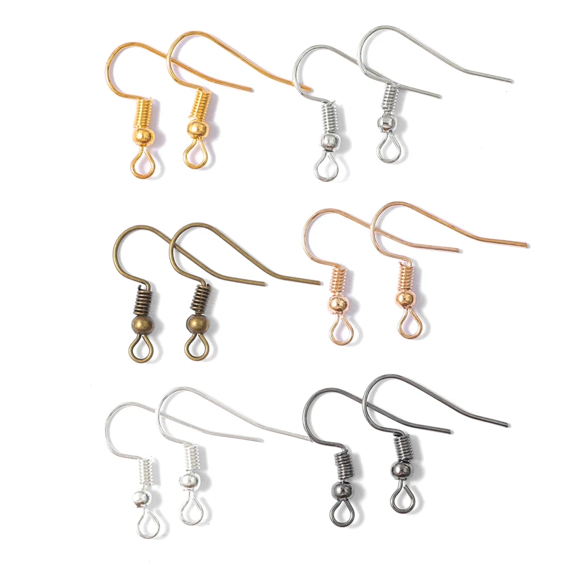 Wholesale 100Pcs Iron Clutch Earring Backs 