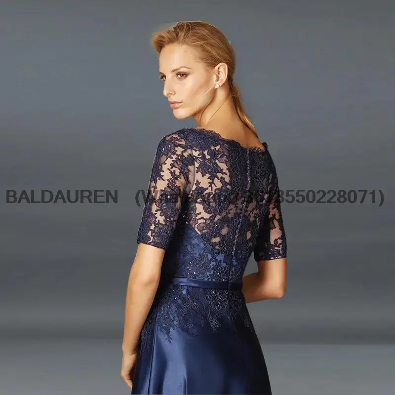 Embroidered A line Mother of the Bride Dresses Advanced Satin Party Dresses Formal Grace Woman Formal Dinner customized mother bride dresses women party dresses
