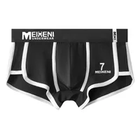 [زهر الحب] جديد رقم 7 القطن 1 قطعة/3 قطعة الملاكم الرجال الملابس الداخلية تنفس Boxershort الرجال الملاكمين رجل Cuecas الغمد حجم M-3XL 5