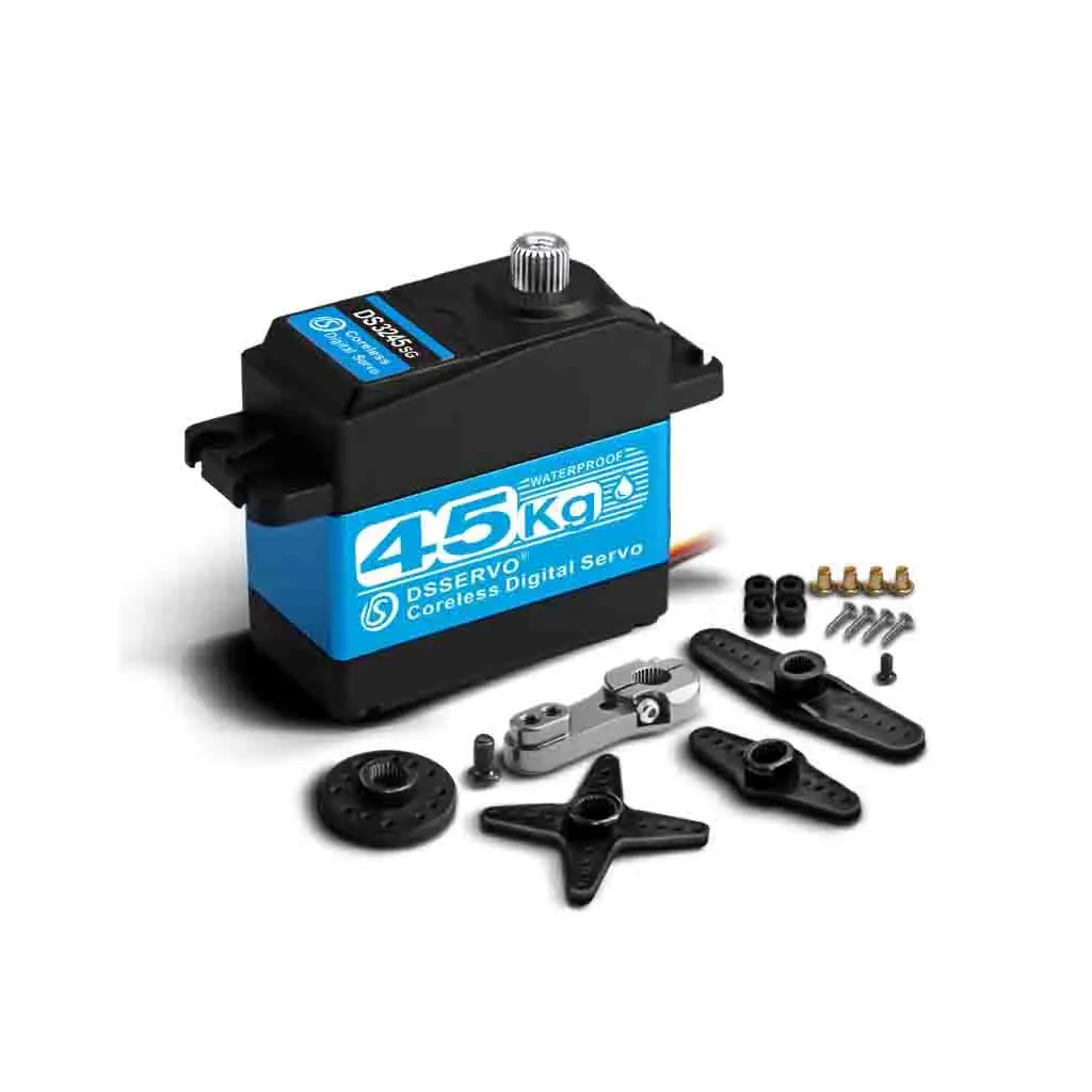 Servomoteur DS3245 45KG sans noyau IP67 pour RC 1/8 1/10
