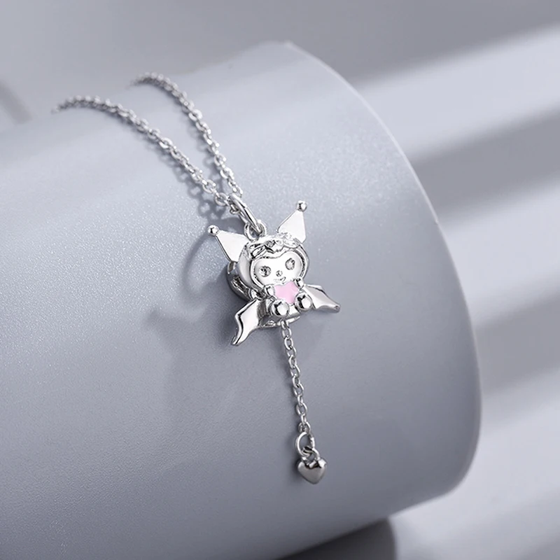 

Sanrio Kuromi сплав ожерелье мультфильм кулон ювелирные изделия ожерелье Аниме аксессуары кавайные Подарки для пар