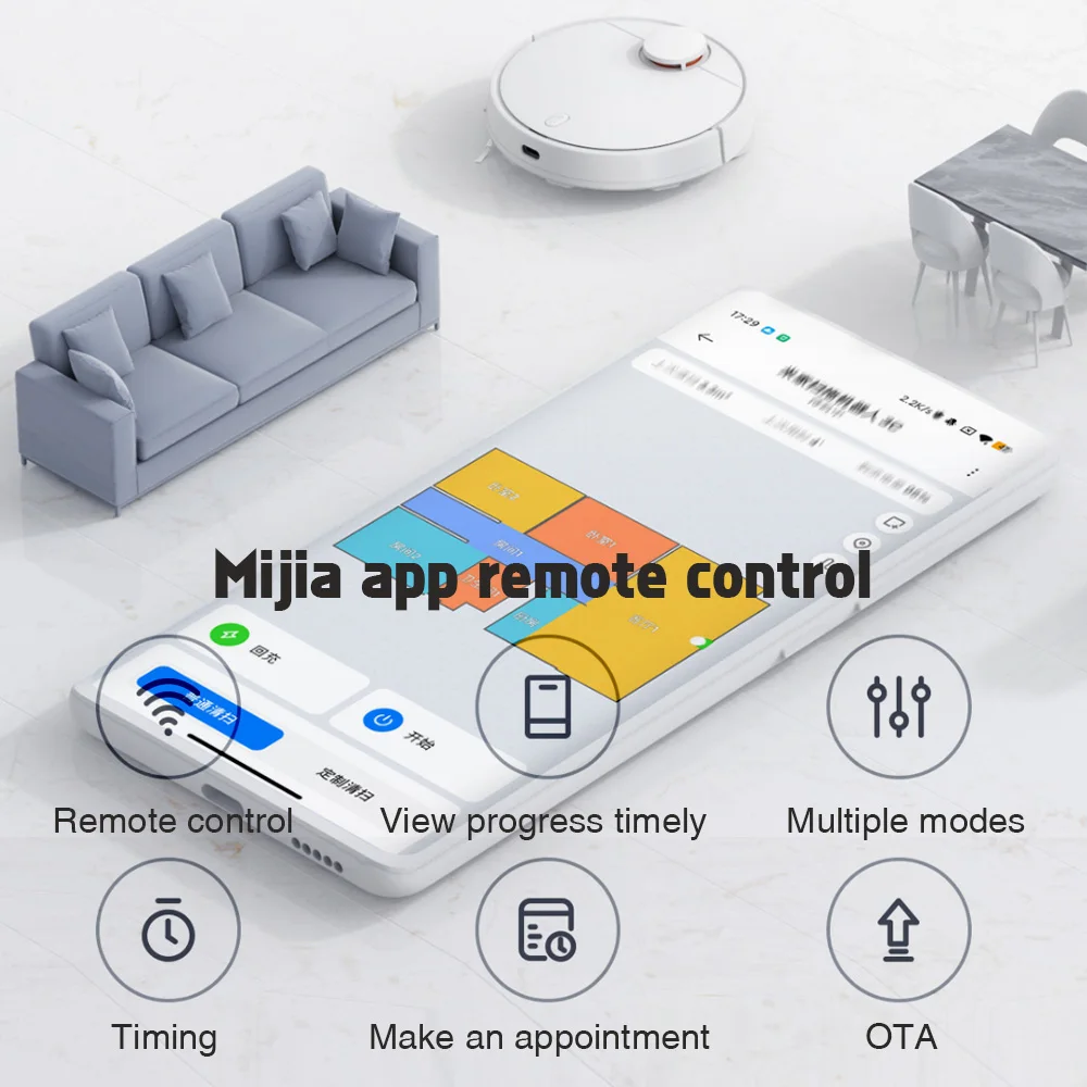 XIAOMI MIJIA 3C Robot odkurzacz Mop do domu zamiatanie pyłu sterylizacja 4000PA cyklon ssania mycie Mop App inteligentne planowane 5 XIAOMI MIJIA 3C Robot odkurzacz Mop do domu zamiatanie pyłu sterylizacja 4000PA cyklon ssania mycie Mop App inteligentne planowane 5