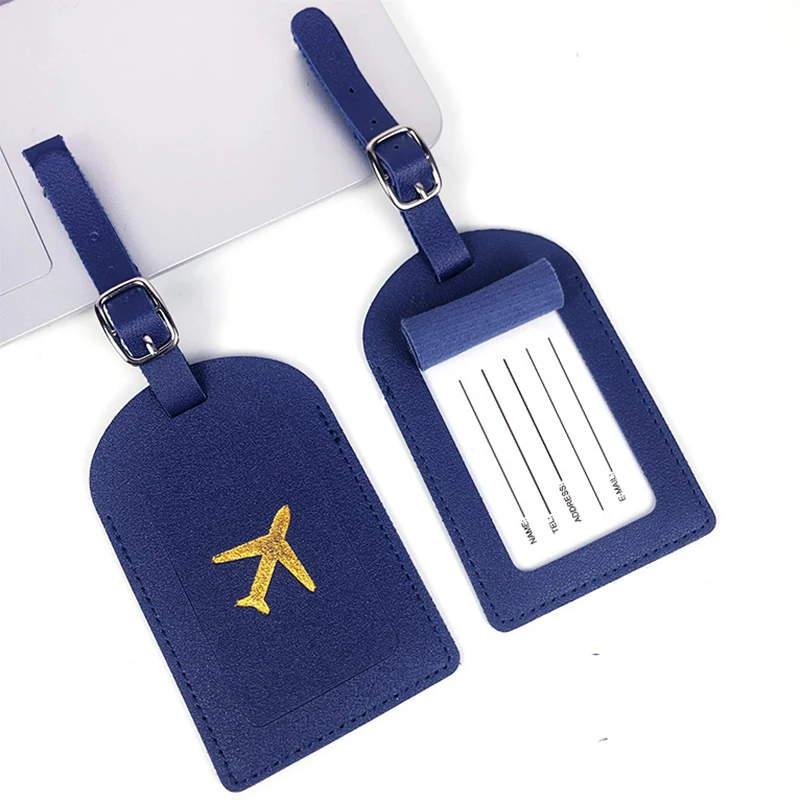 PU Leather Luggage Tag 4