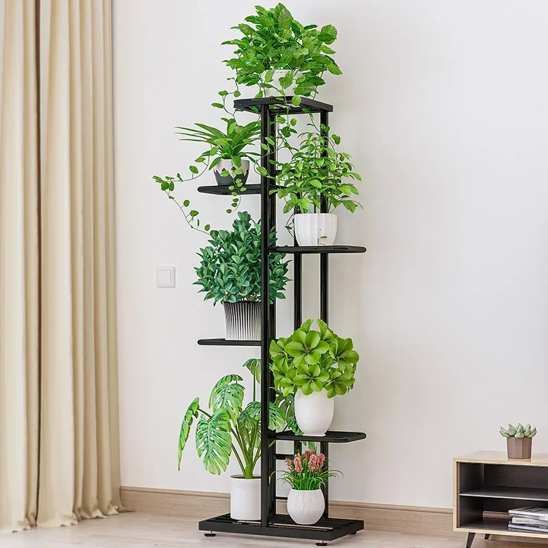 Modern Flower Stand Balcony Multi-layer Pots for Plants Stable Load-bearing Flower Holders Beautiful and Practical Planter Stand