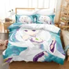 3D Printed Anime Re Zero Rem Ram Emilia Bedding Set Boys Girls Twin Queen Size Duvet Cover Pillowcase Bed Kids Adult Hom Textile 5
