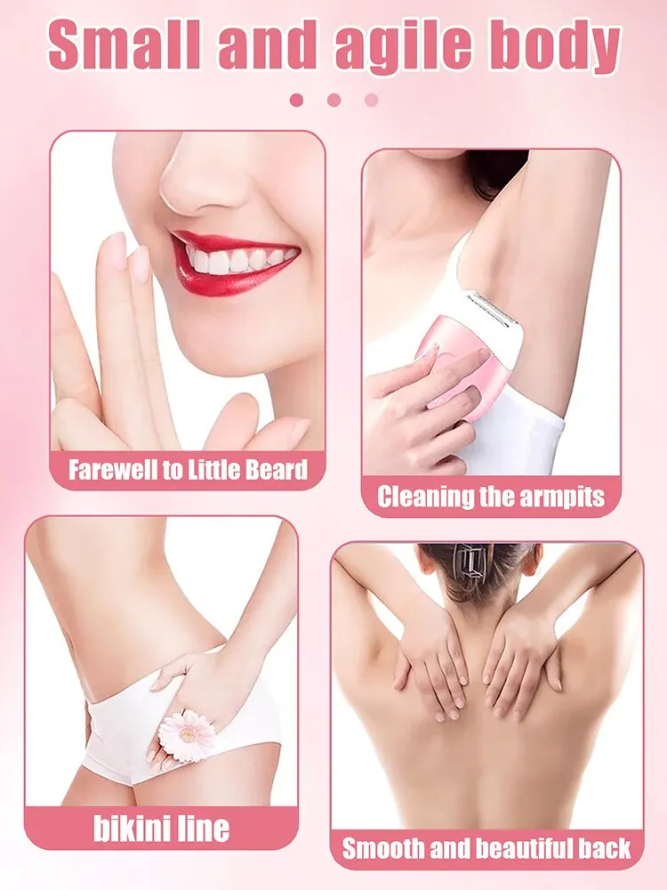 KEMEI Hair Removal Epilator for Women Rechargeable Hair Remover for Women,cordless Removal Device