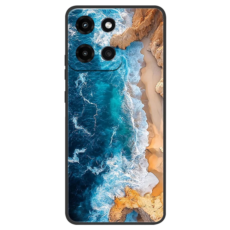 Marble Silicone Soft Back Cover Phone Case