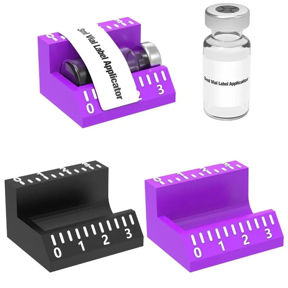 3ml/10ml Vial Label Applicator Easy Alignment Precise Application ...