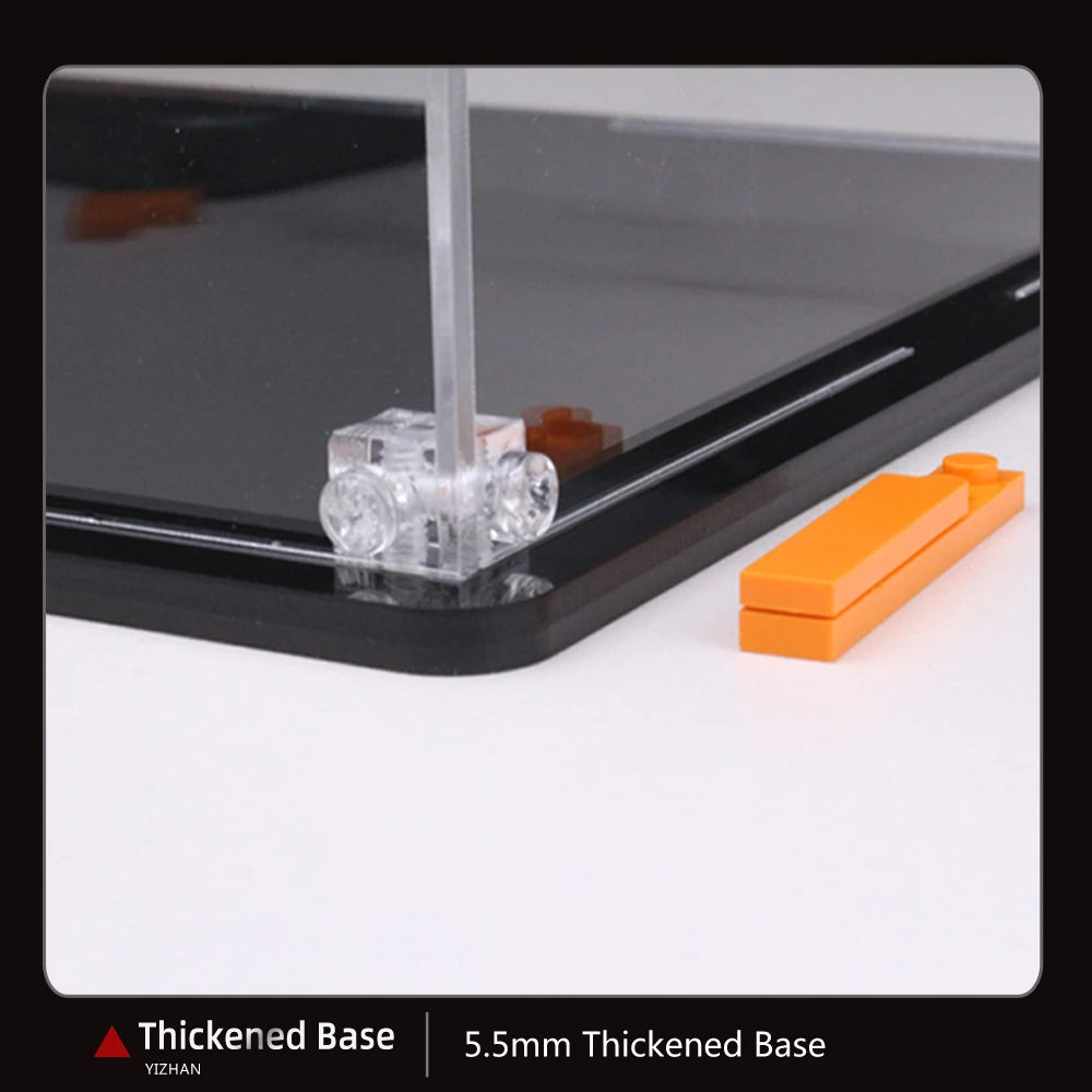 Acrylic display box for lego 10337 display case for Lamborghini Countach building block dustproof clear model car storage box 5