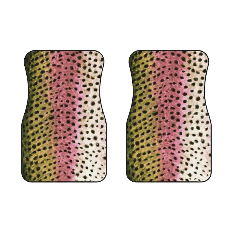 

Rainbow Trout Car Floor Mat Set