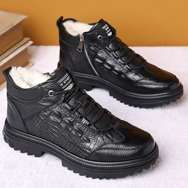 Aazon.co: Botas De Invierno Para Hobre, Ipereables, De Oda, De Invierno, Botas De Nieve