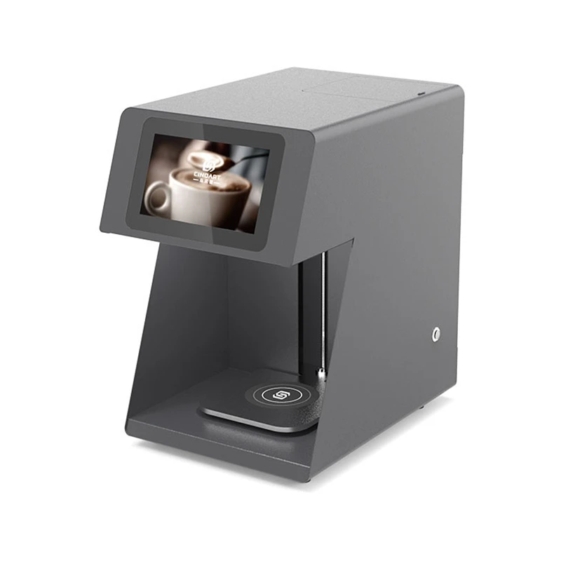 CINOART 3d Latte Art Coffee Printer Machine Automatic Beverages Food Selfie With WIFI Connection Printing Edible Ink Cartridges