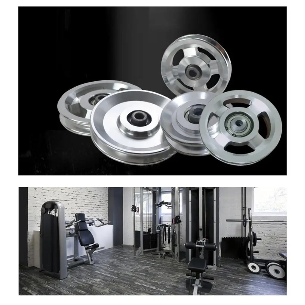 Pulley Machine Gym Equipment pulley machine CNC Integrated with High Precision Surface Anodized Not Cutting Hands and Durable