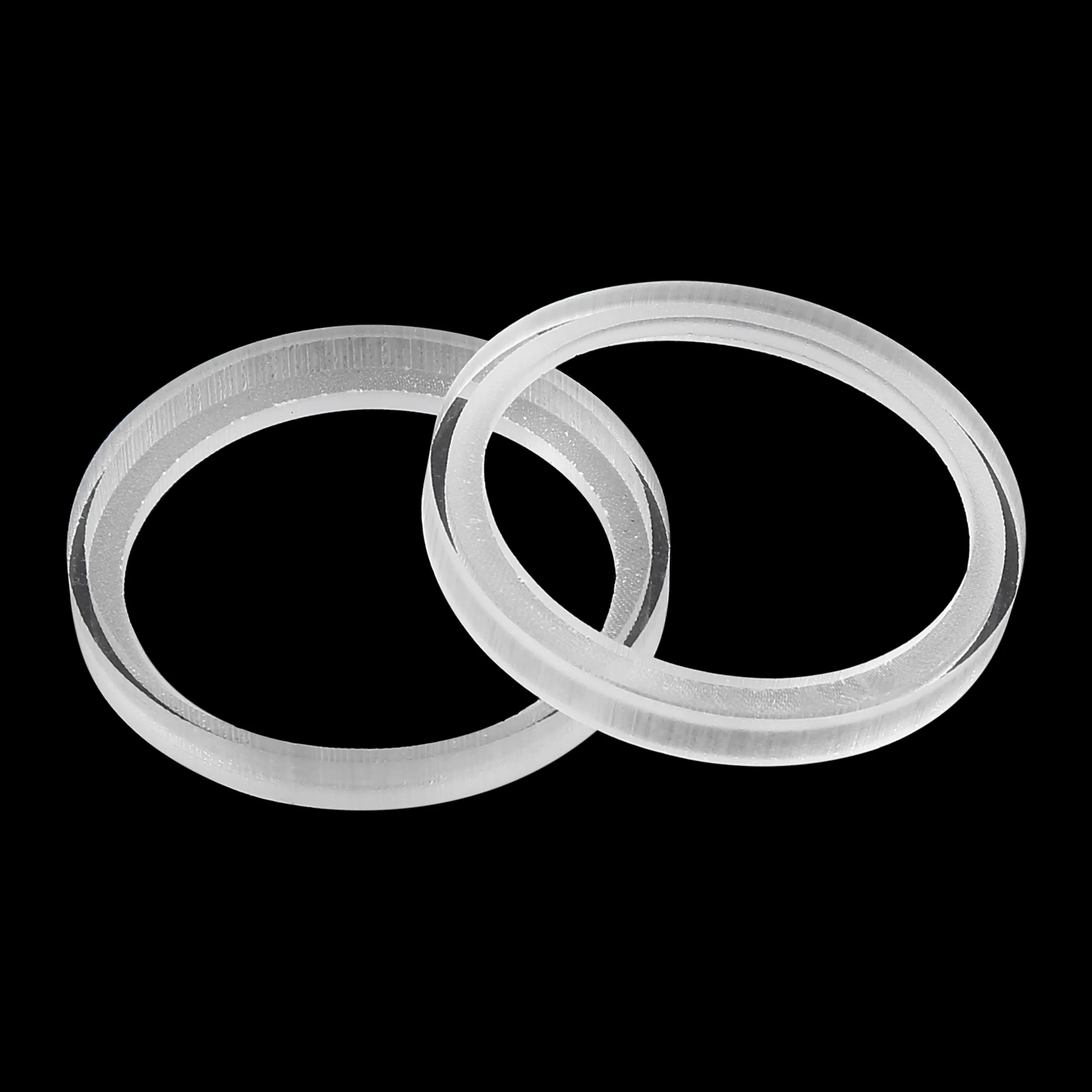Speaker Mounting Spacer Rings Car White Clear Speaker Spacer Ring Mounting Spacer Plate Acrylic 48mm 50mm 54mm 60mm 77mm 78mm 79mm 146mm ID