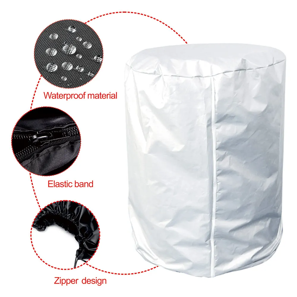 Duoleimi Car Tyre Bag, 420D Nylon Cover with Zip, Waterproof Duoleimi Car Tyre Bag, 420D Nylon Cover with Zip, Waterproof