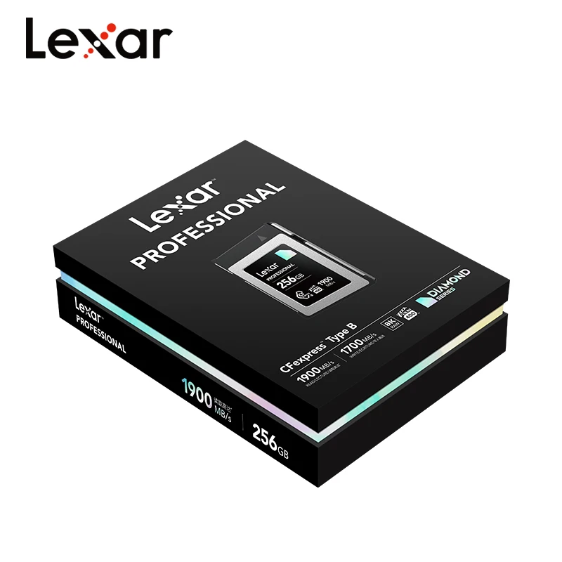 Lexar-ų CFexpress Ÿ B ޸ ī 128GB 256GB 8K, RAW VPG400 PCIe Gen3x2 ̾Ƹ ø, XQD ī޶ ȣȯ 