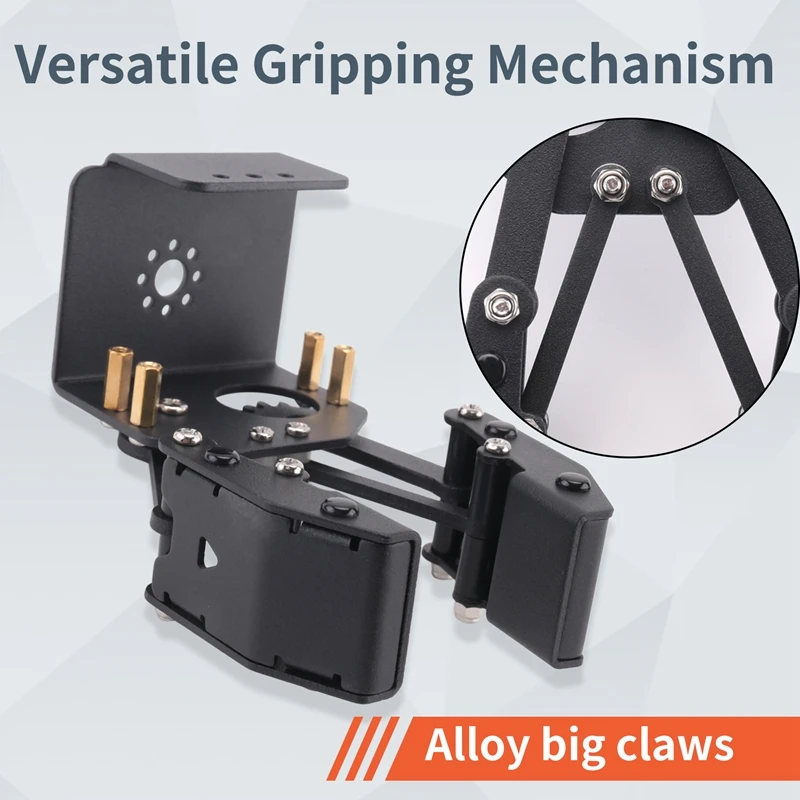 Open Robot Large Claw Gripper Robot Manipulator For Arm DIY Kit Programmable Clawa52q