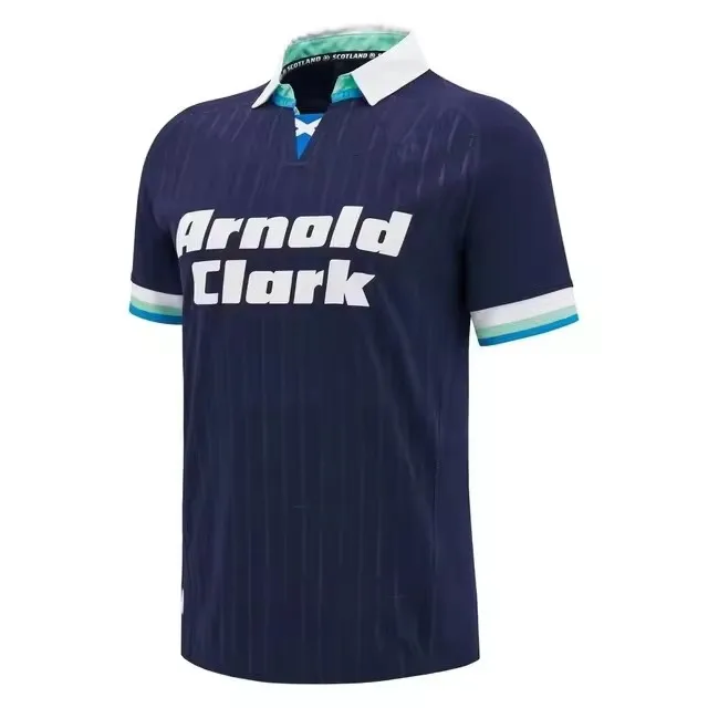 Scotland Rugby Jersey Home Away Training Jersey Size S-5XL Print name and number
