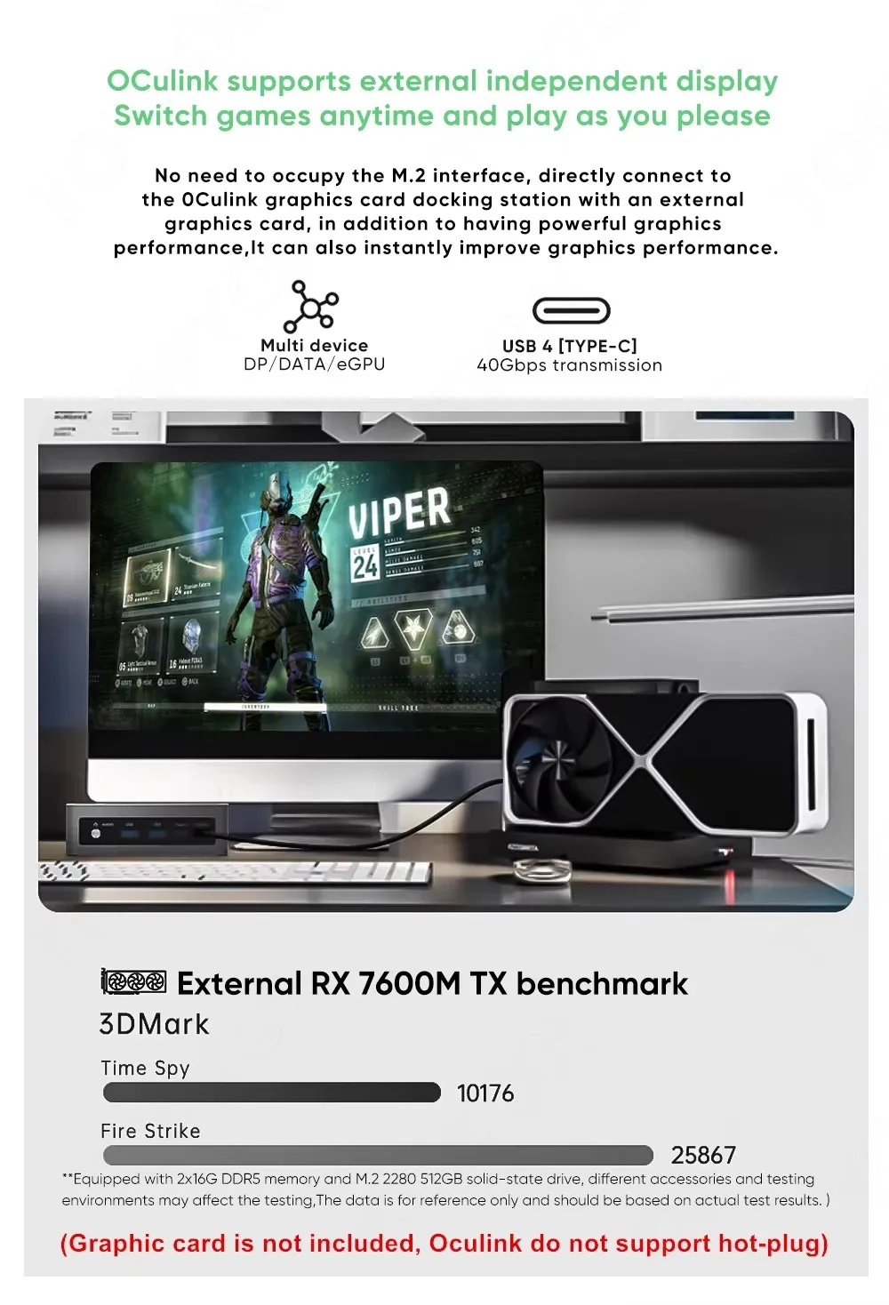 TOPTON D12 Plus Ryzen AI 9 HX370/365 Mini PC Oculink USB4 DDR5 - Image 5