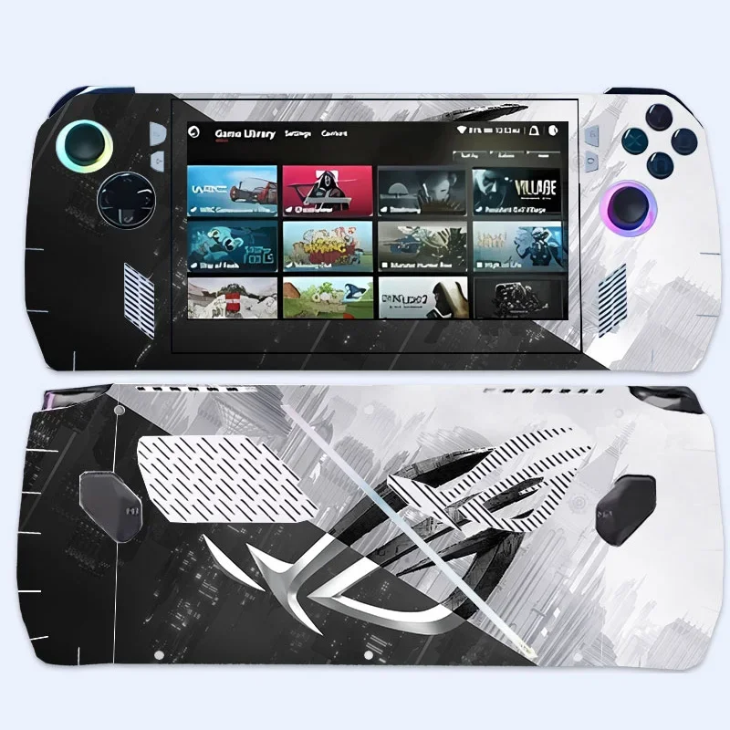 Stickers Cover Case for Asus Rog Ally Protective Skin Console Full Set Decal for Rog Ally Handheld Gaming Protector Accessories