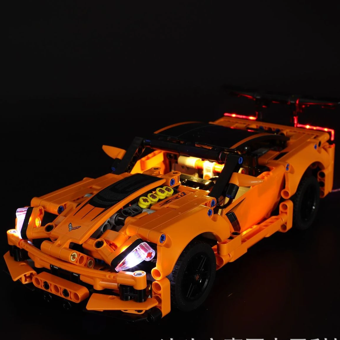 

Набор строительных блоков со светодиодной подсветкой для Chevrolet Corvette ZR1 42093 года (без модели), детские игрушки