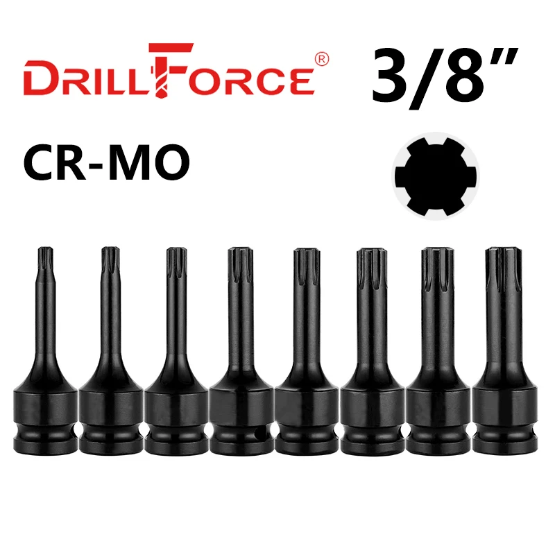 

Drillforce 3/8 "Привод ударного Ribe розетка адаптер Инструменты для ремонта RT6/RT7/RT8/RT10/RT11/RT12/RT13