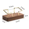 Business Card Holder Organizer Office Desk Display Stand Memo Counter Accessories Tabletop Shelf Home Wooden Card Holder Storage 6