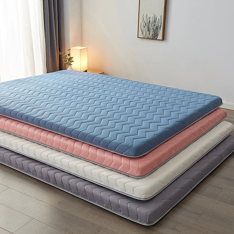Air Matt 3stage Folding Mattress for Double Bed Bamboo Mat Living Room