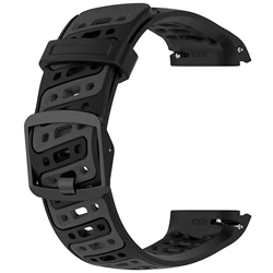 Fashion Silicone Sports Watch Strap - Premium Wristband Bracelet - COROS PACE Pro (Black)