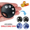 Special Offer SMILO SM4 SM2 Remote Control for Gate 433.92MHz Garage door Controls Gate Remote Control Commands 4 Channels 1